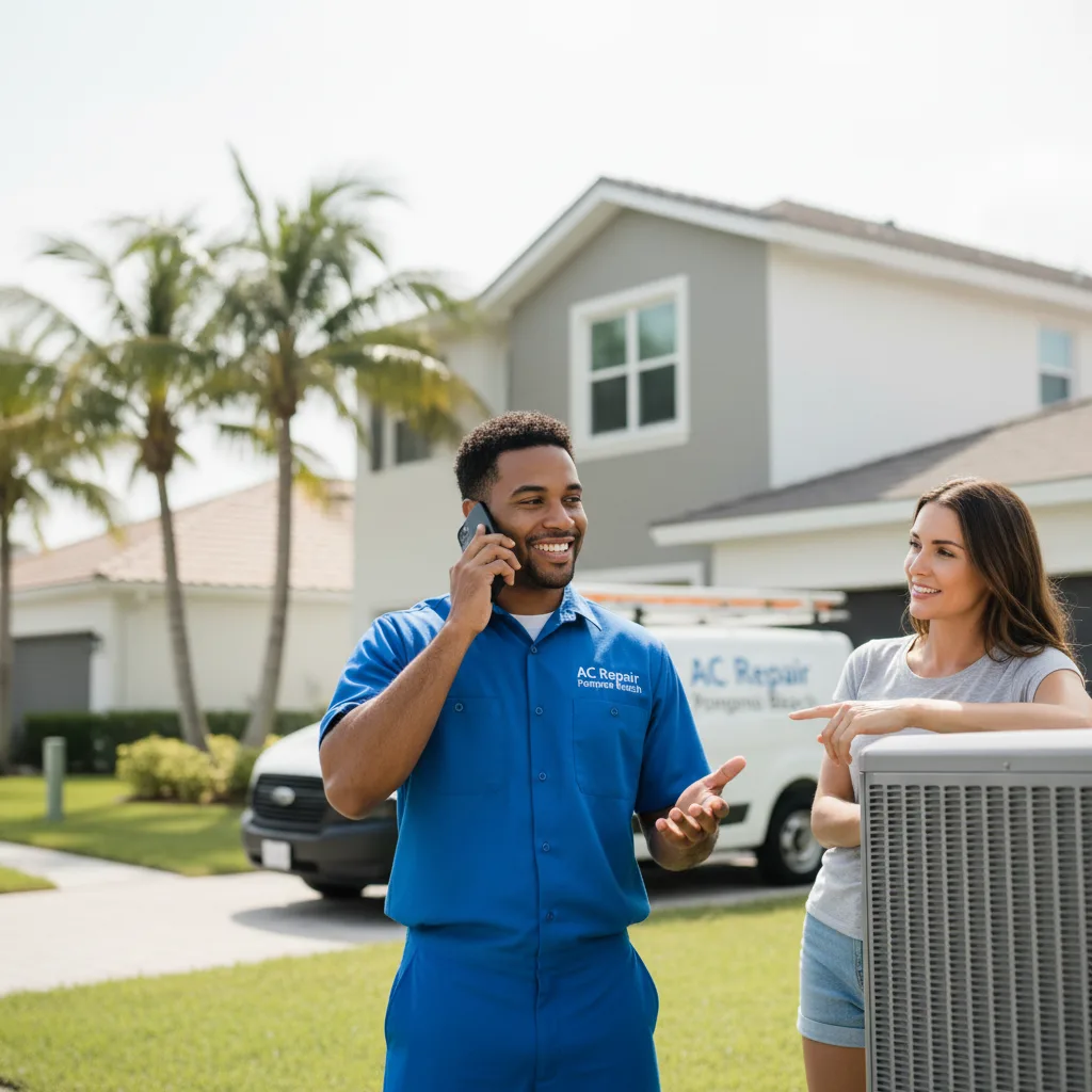 AC Repair Pompano Beach customer support in Roseau